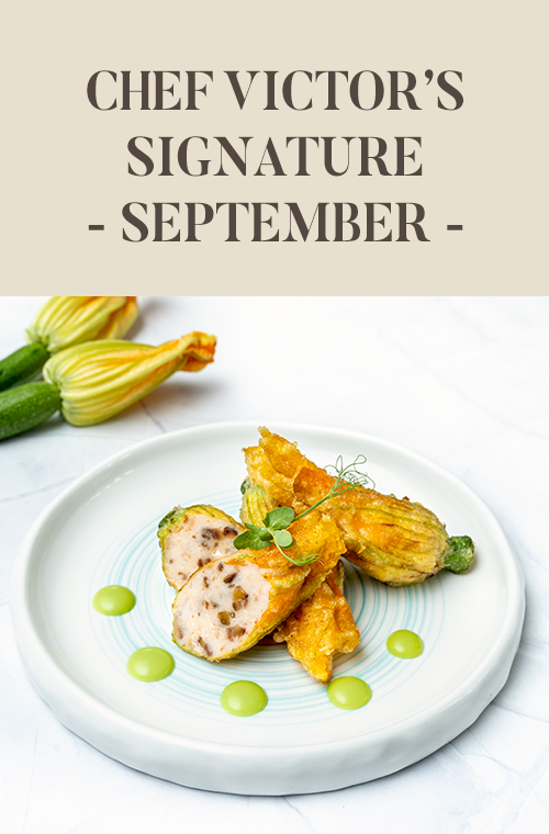 Chef Victor's September Signature Dish